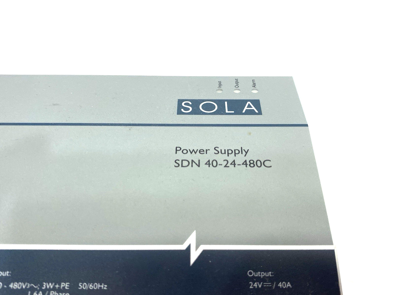 Emerson SOLA SDN 40-24-480C Power Supply DIN Rail Mount