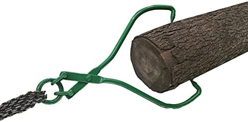 Timber Claw Hook, 18in – Log Lifting Tongs Heavy Duty Grapple Timber Claw, Lumbe