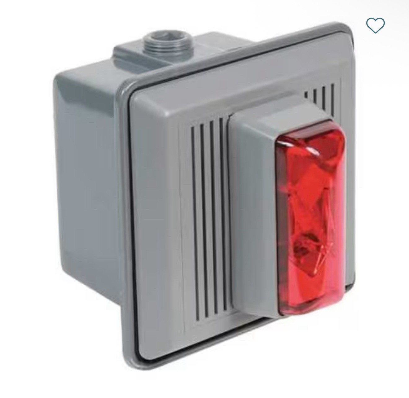 EDWARDS SIGNALING 868STRR-N5 Horn Strobe Red