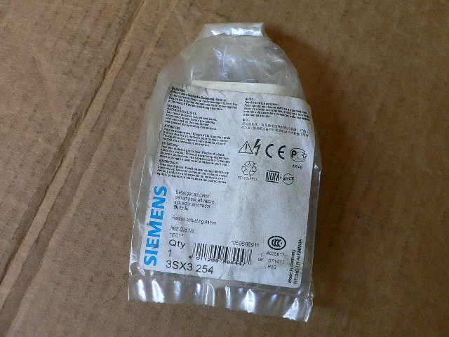 Siemens 3Sx3 254 Replacement Actuator Head