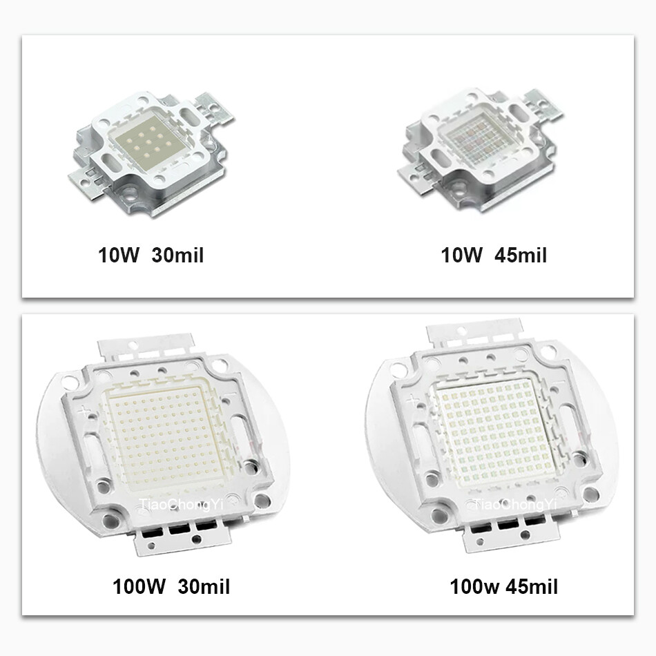 High Power Royal Blue SMD Led Chip Lamp Bulb 10W 50W 100W 445nm 460nm led Beads