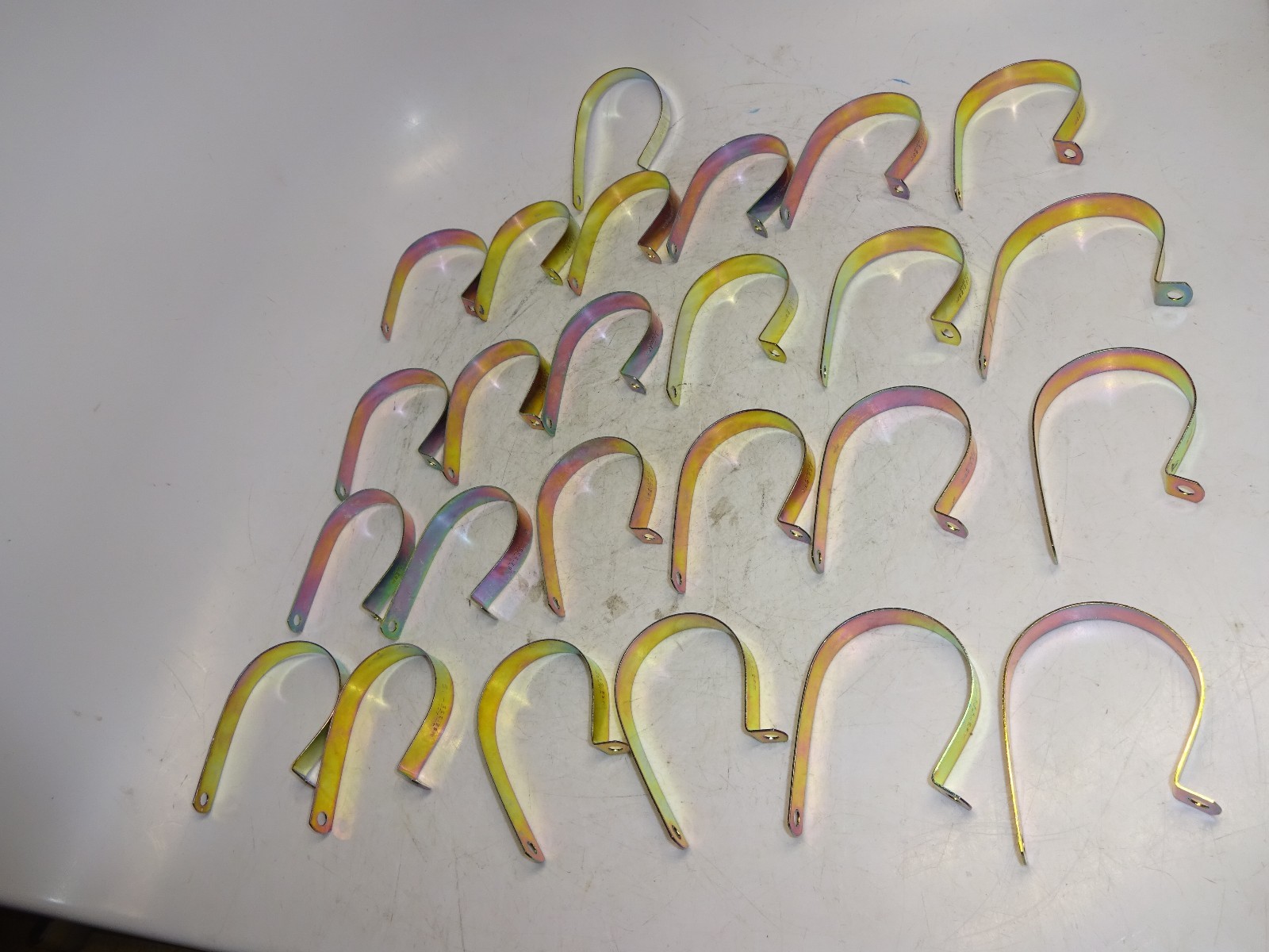 LOT OF 25 UMPCO MS21333-19 LOOP CLAMP FASTENER