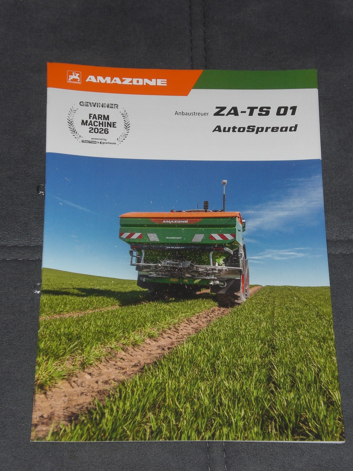 Amazon mounted spreader ZA-TS 01 brochure from 01/2026 (4388)