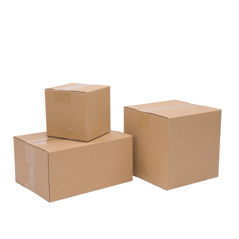 100Pcs 6x6x6″ Packaging Transporting Corrugated Cardboard Paper Shipping Boxes