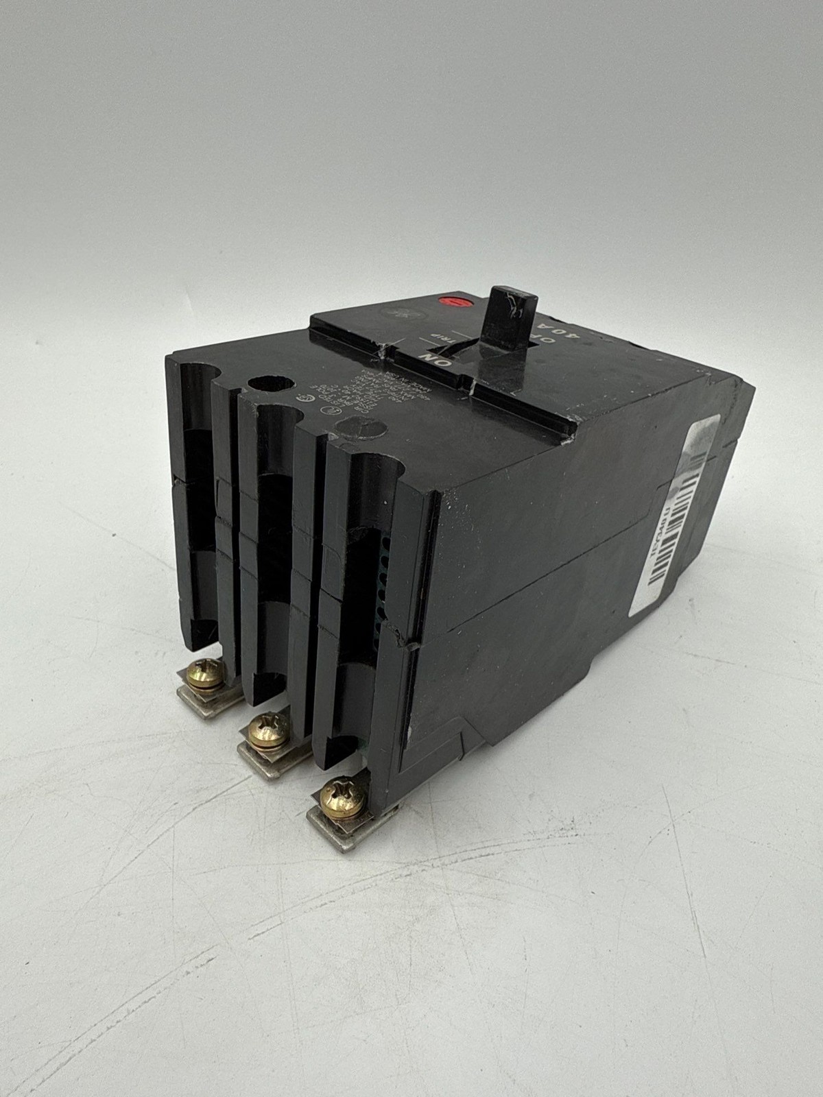 General Electric TEY340 Circuit Breaker 40A 3P 480V TEY 3PH 3 pole 40 Amp Used