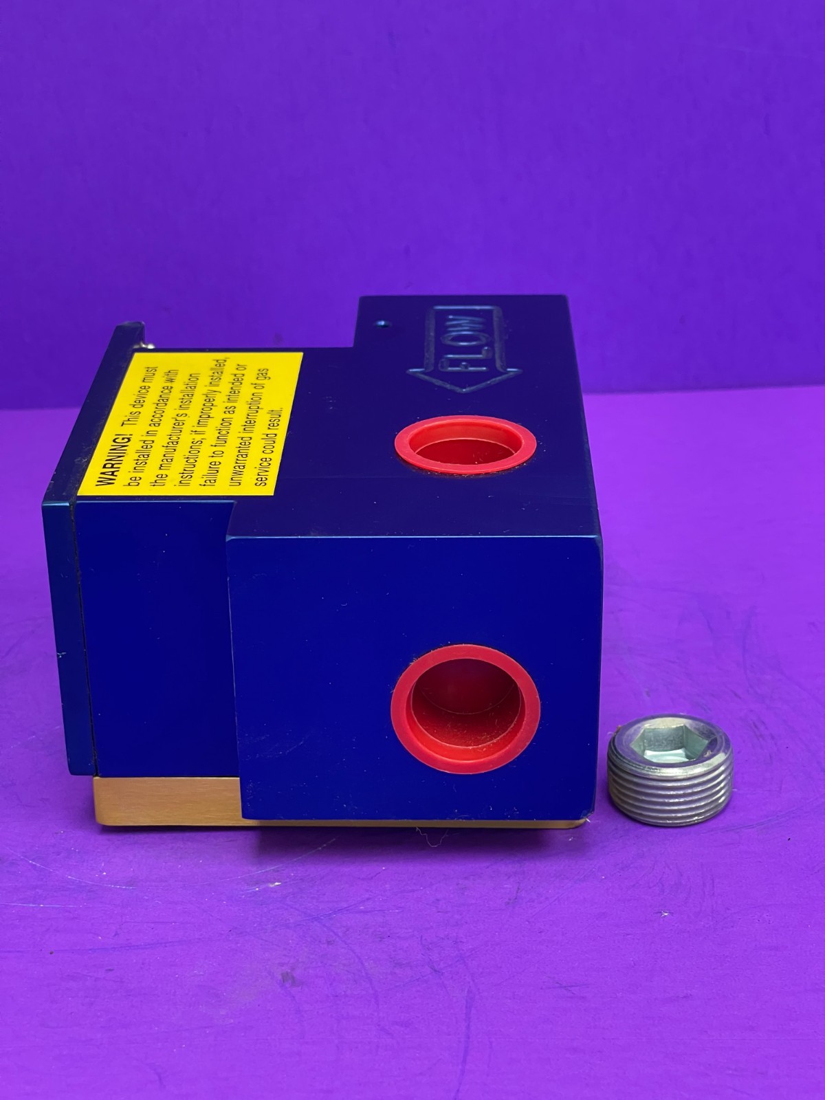 Seismic Safety Products Inc Earthquake Sensitive Gas Shut Off Valve Model G075BA