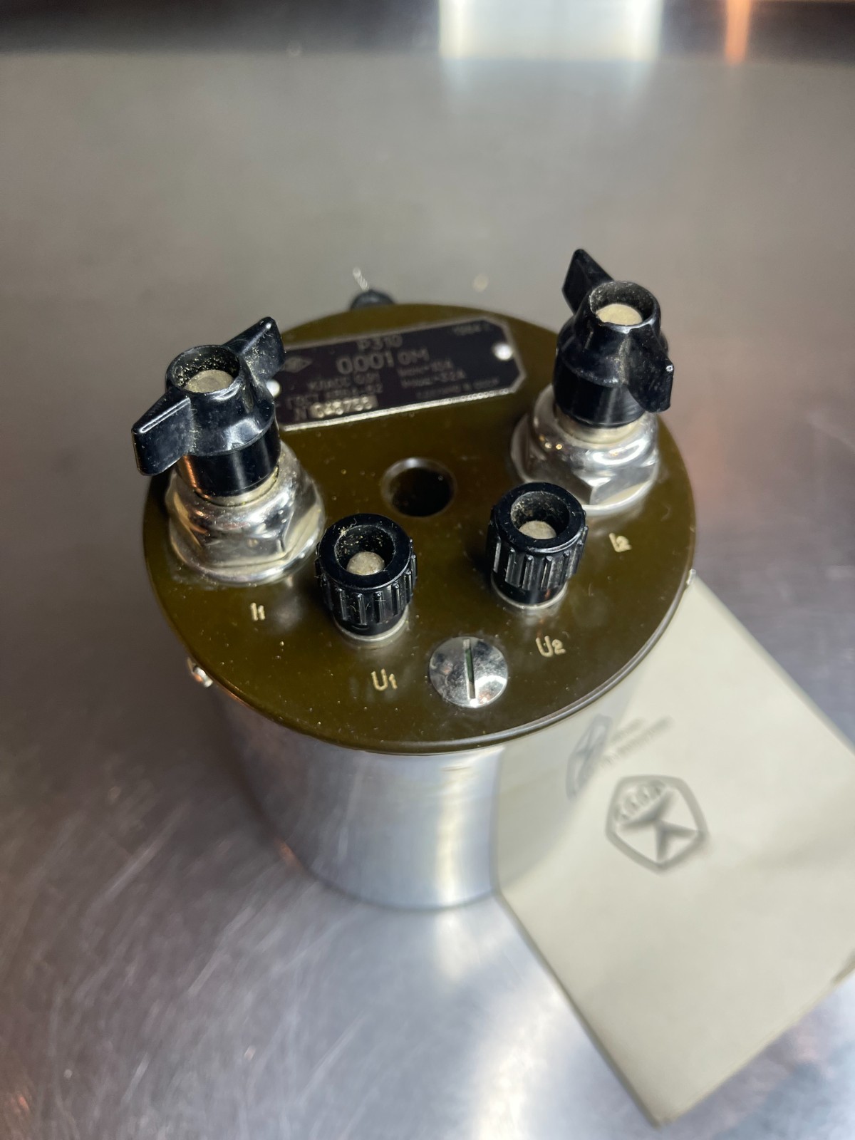 0.001 Ohm Ω Resistance Standard Resistor Calibrator Accuracy 0.01% NEW Tested