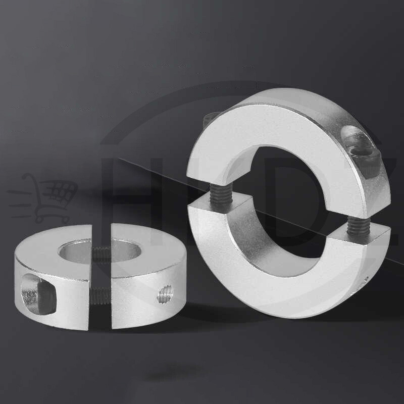 Aluminium Clamp Separate Collar Lock Limit Ring Fixing Shaft Diameter 16mm -95mm