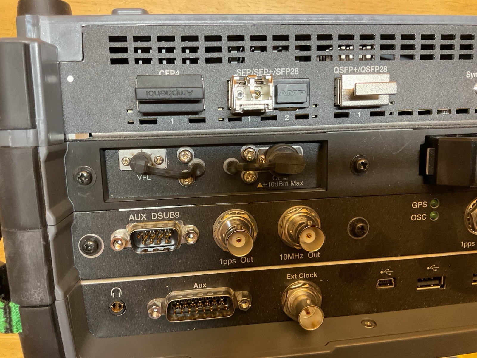 Anritsu MT1000A Network Master Pro; MU100090A, MU100021A, MU100011A Modules