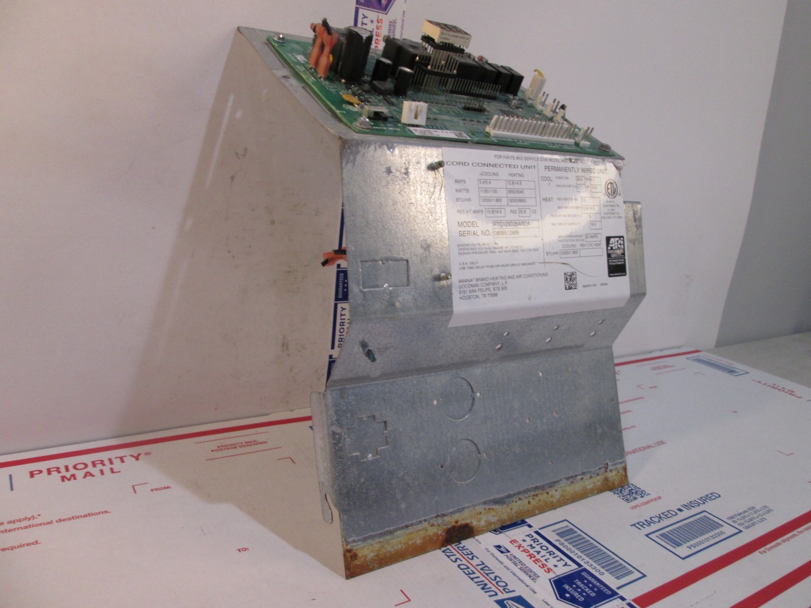 Amana PTAC Universal PC Circuit Control Board With Hardware PTC123D35ARDA