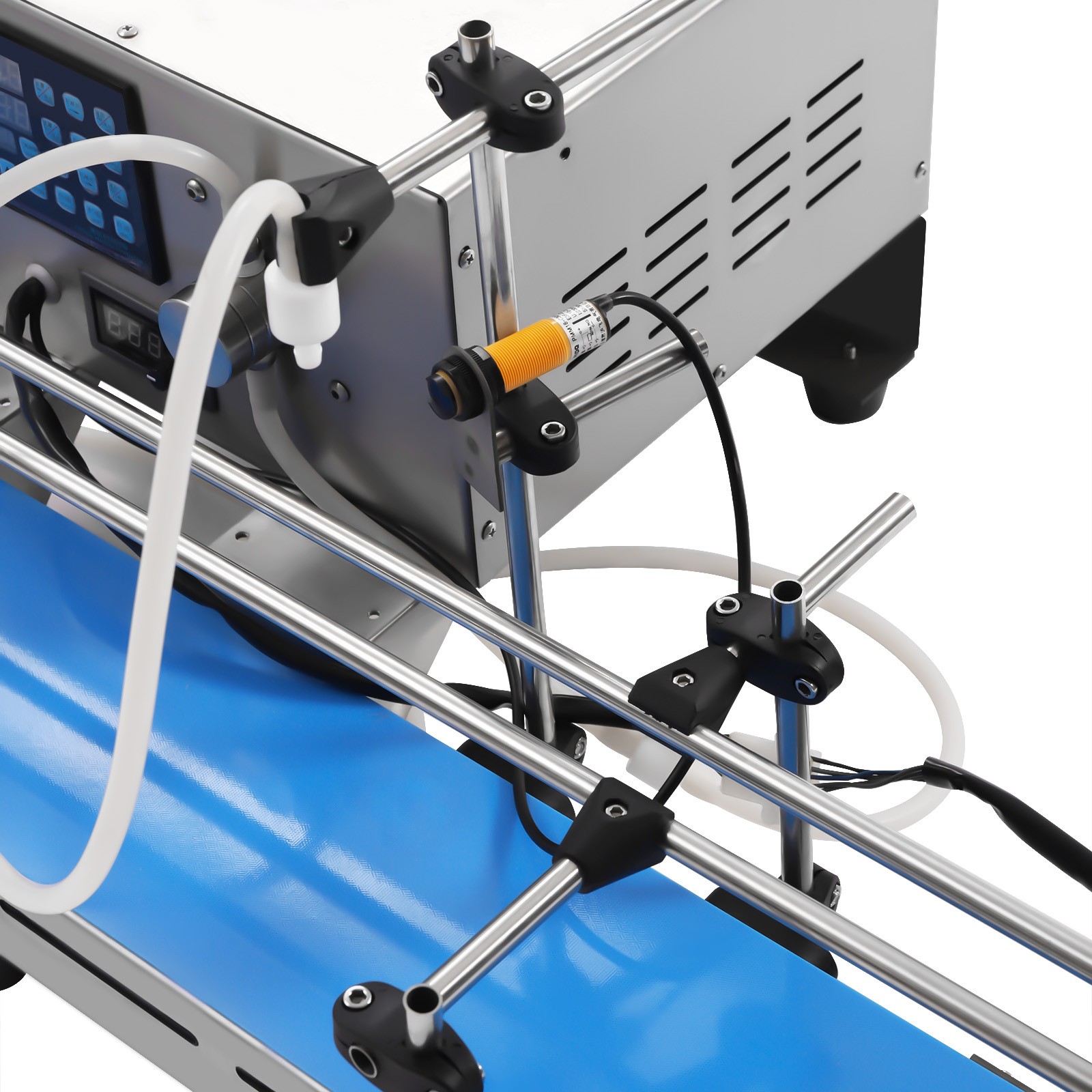 Single Head Automatic Liquid Bottle Tube Filling Machine Digital Control Filler