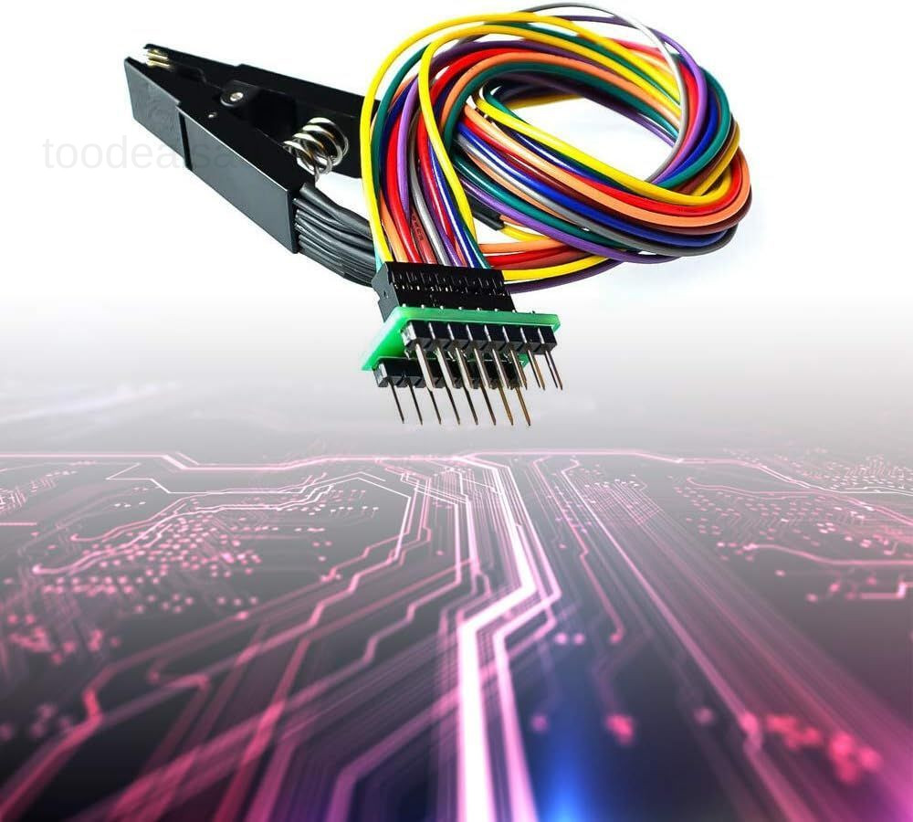 1Pcs SOP16 IC Test Clip SOP SOIC 16 SOIC16 Pin IC Test Clamp Sop16 to Dip8 Flash