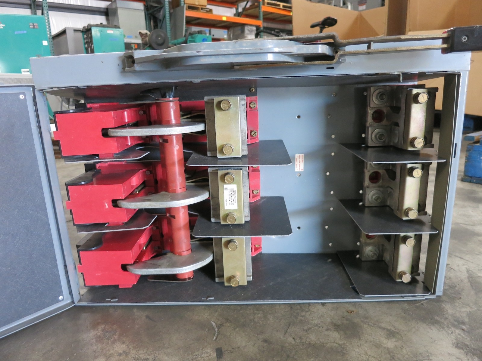 Square D QMB-366W 600A 600V Fusible Panelboard Switch QMB366W Fused 600 Amp E1