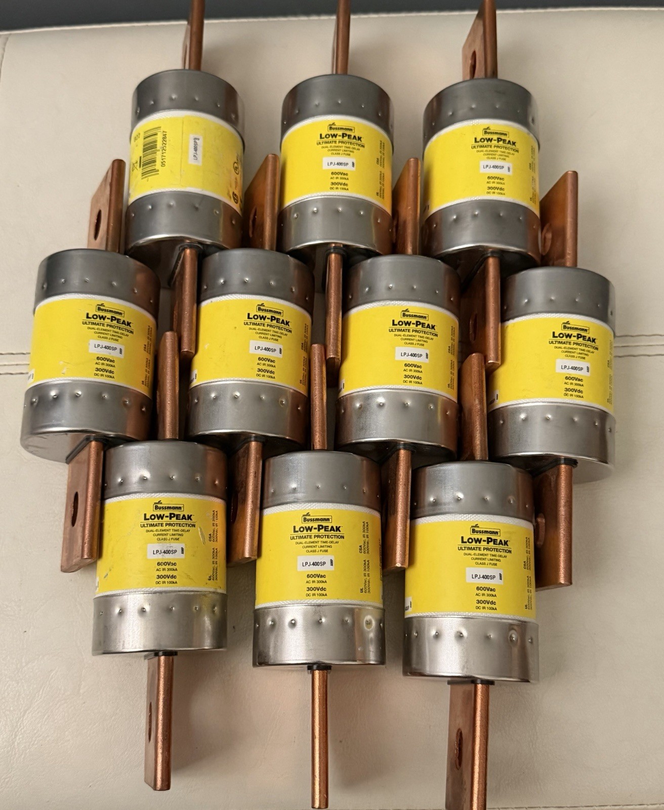 Bussmann LPJ-400SP Low-Peak 400A Electrical Fuse