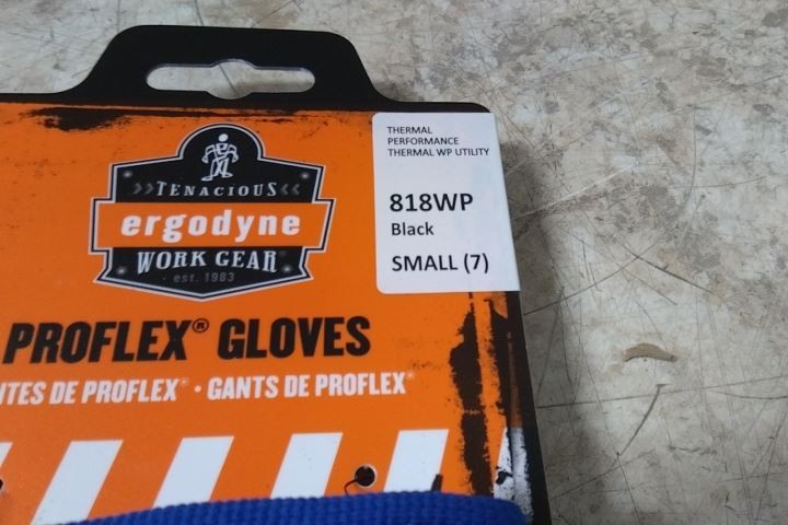 Proflex by Ergodyne 818WP 6 Pairs Size Small Utility Gloves