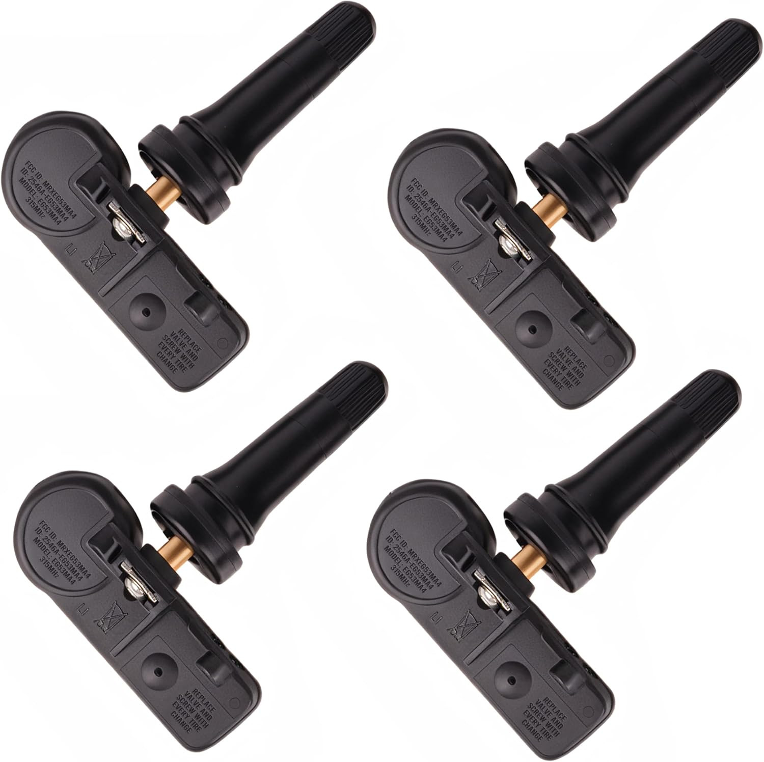 TPMS Tire Pressure Sensors 315Mhz Compatible with Ford 2009-2014 F-150 2009-2018