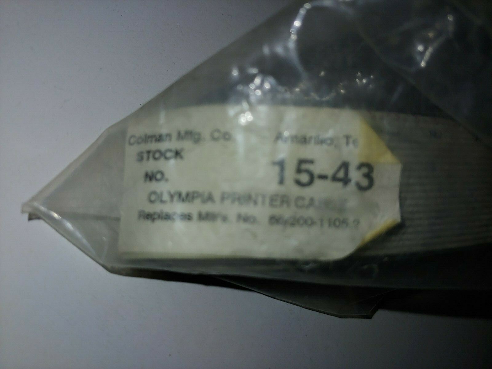 Olympia Typewriter Part / Parts – Printer Cable – new