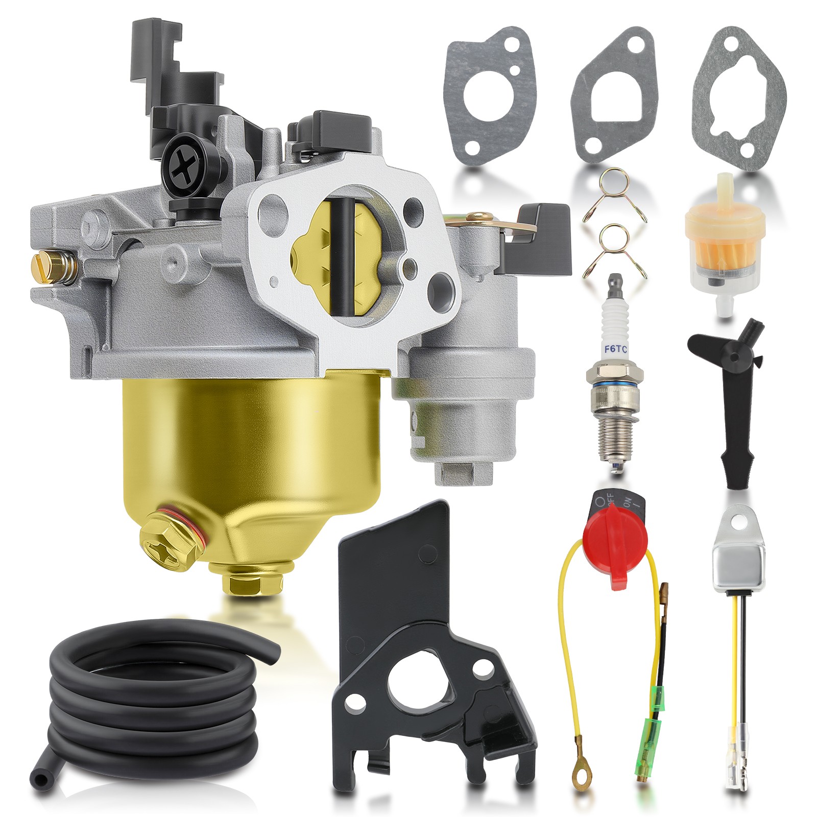 Carburetor For Honda 2KW to 4KW 5.5hp 6.5hp GX160 168FA 168FB 170F Gasoline