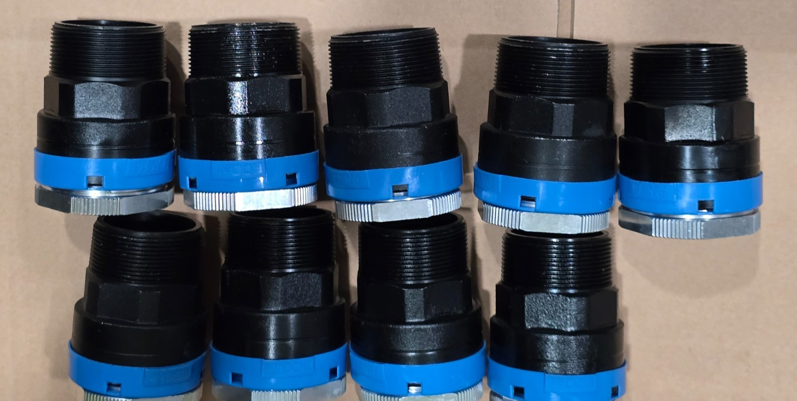 Unipipe 50 mm 2» Aluminum Compressed Air Male Adapter 2» MNPT UACM0.050050N