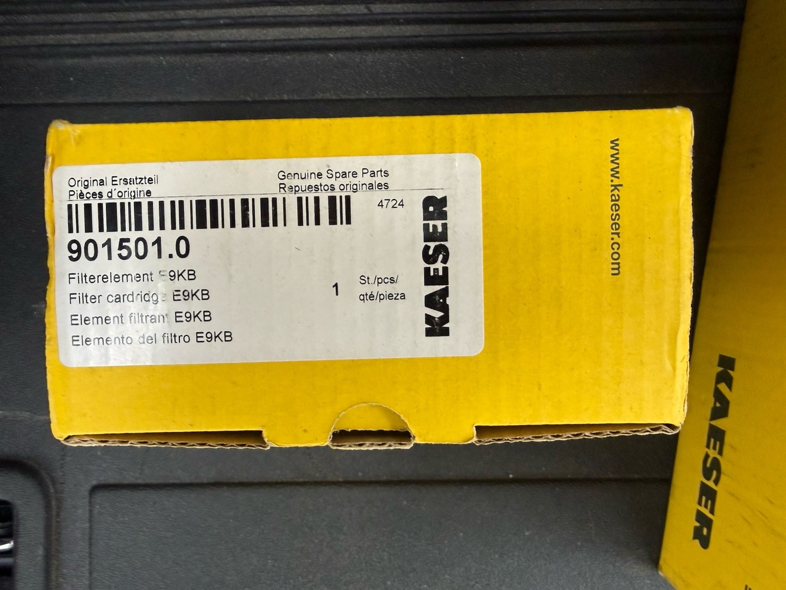 Kaeser air Compressor OEM E9KB 901501.0 filter element cartridge kit