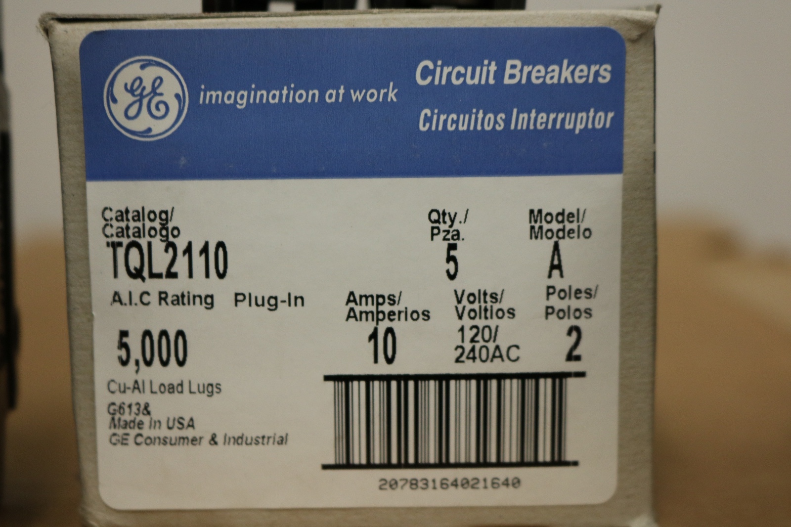 Brand New GE TQL2110 In Original Box (*if buying 5 or more) 75 In Stock