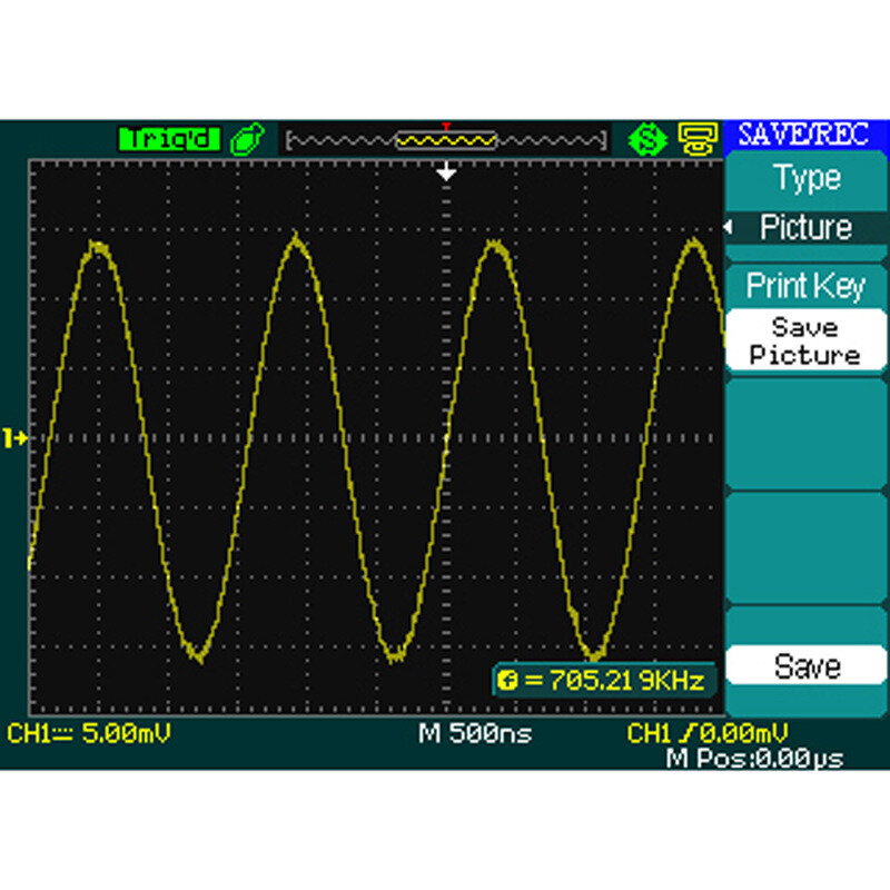 CP-02B Current Probe Can Connect To Oscilloscope Low Battery Indication