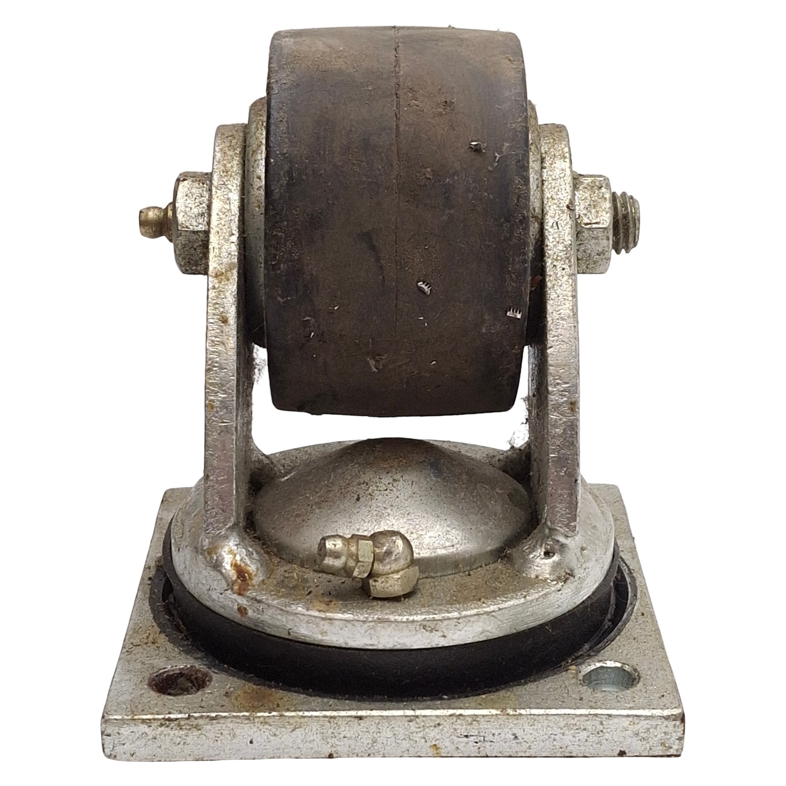Darnell Heavy Duty Top Plate Swivel Caster ø3in x 1-7/8in Wheel, 4in x 4in Plate