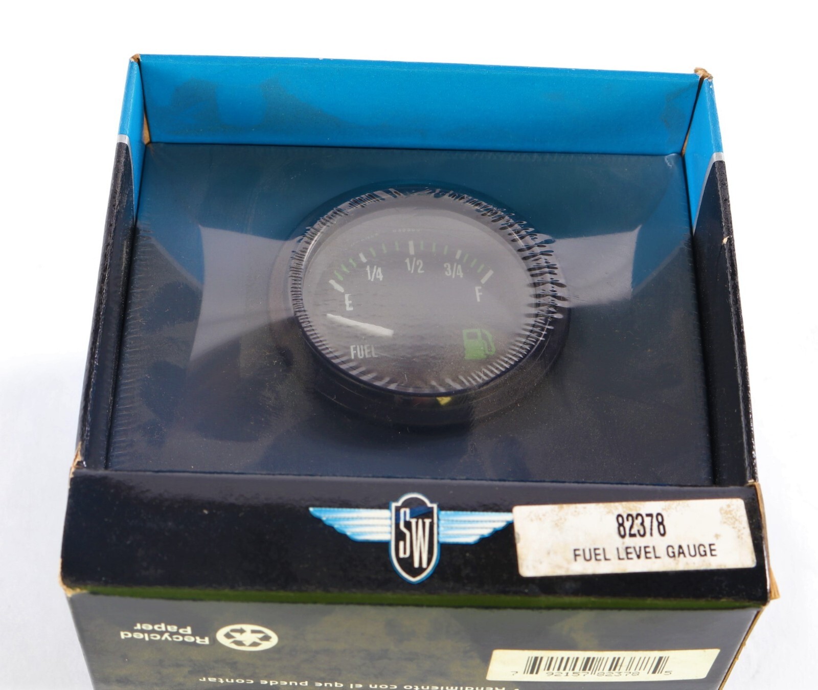 New 82378 Stewart Warner Heavy-Duty Plus Fuel Level Gauge