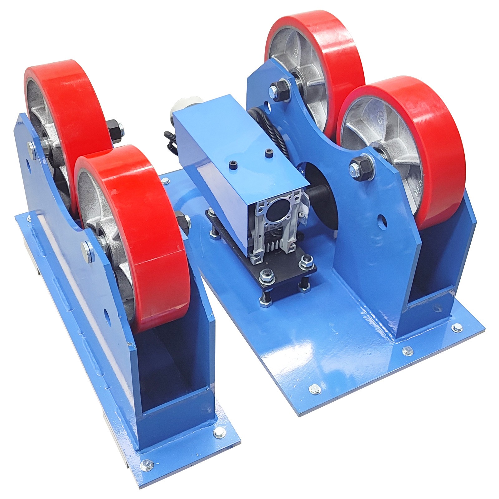 2T Heavy Duty Welding Positioner Roller Stand for Pipe & Vessel Fabrication 110V