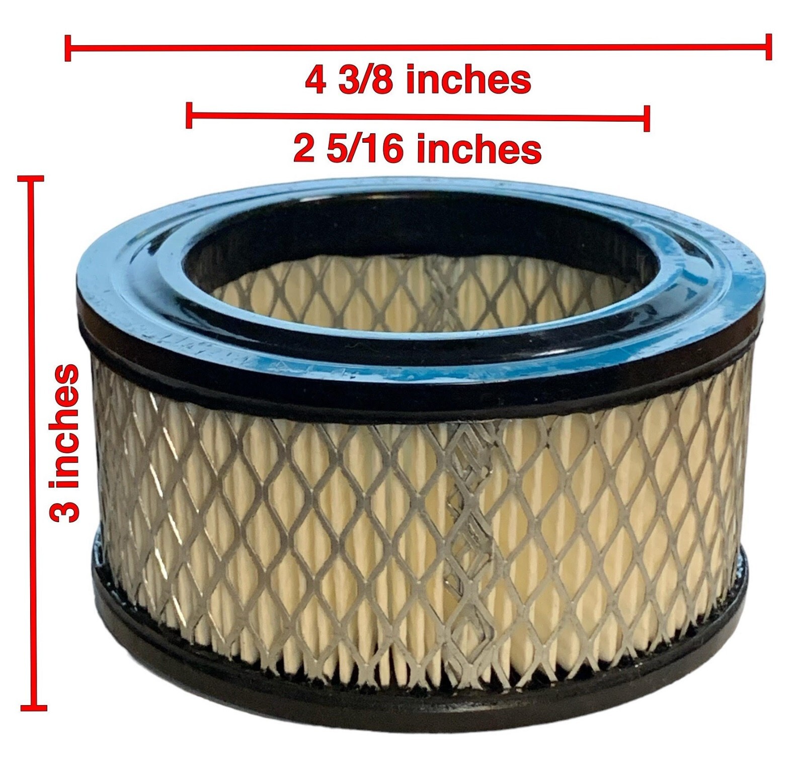 High Pleat Count Paper Filter Fits Schulz 007.0118-0 Schulz 00701180 007.01180