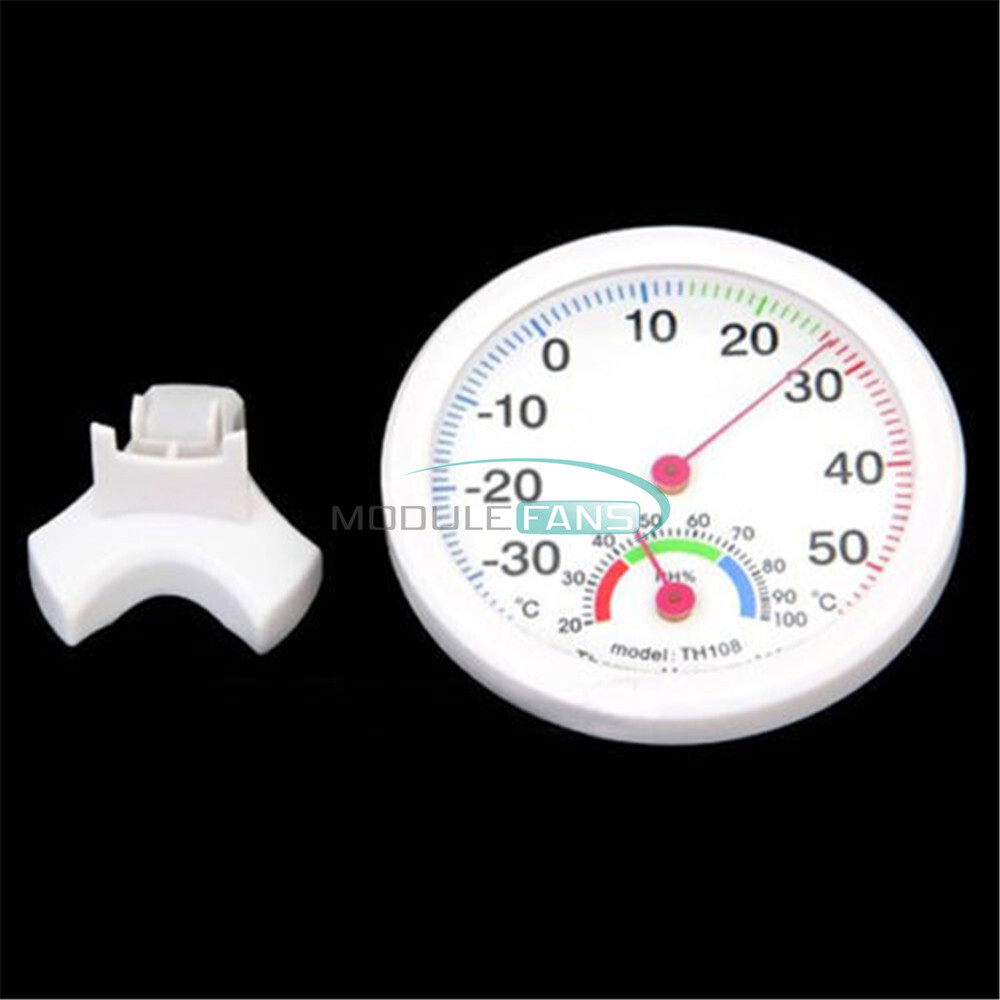 Large Dial Indoor TH108 Hygrometer Humidity Thermometer Temp Temperature Meter