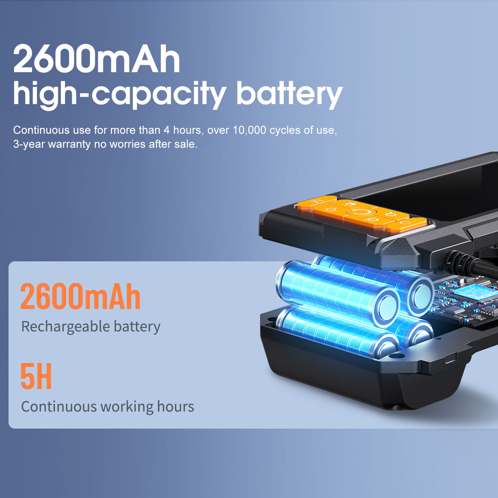 Industrial Borescope Inspection Camera IP67 Waterproof Endoscope 4.3» 1080P