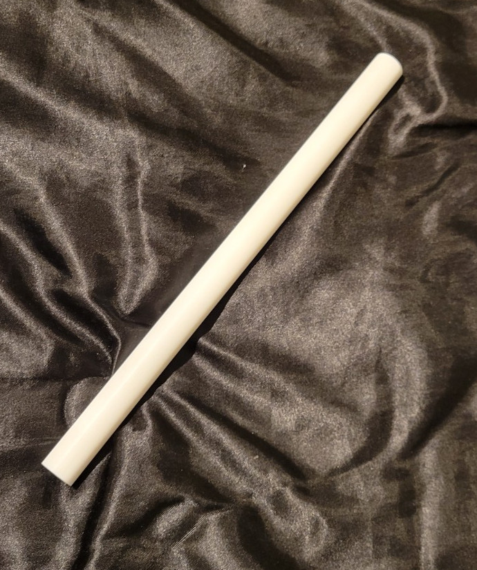 Teflon 3/4 Dia Round Stock 12″ long (.750 X 12.000) INV#W-82
