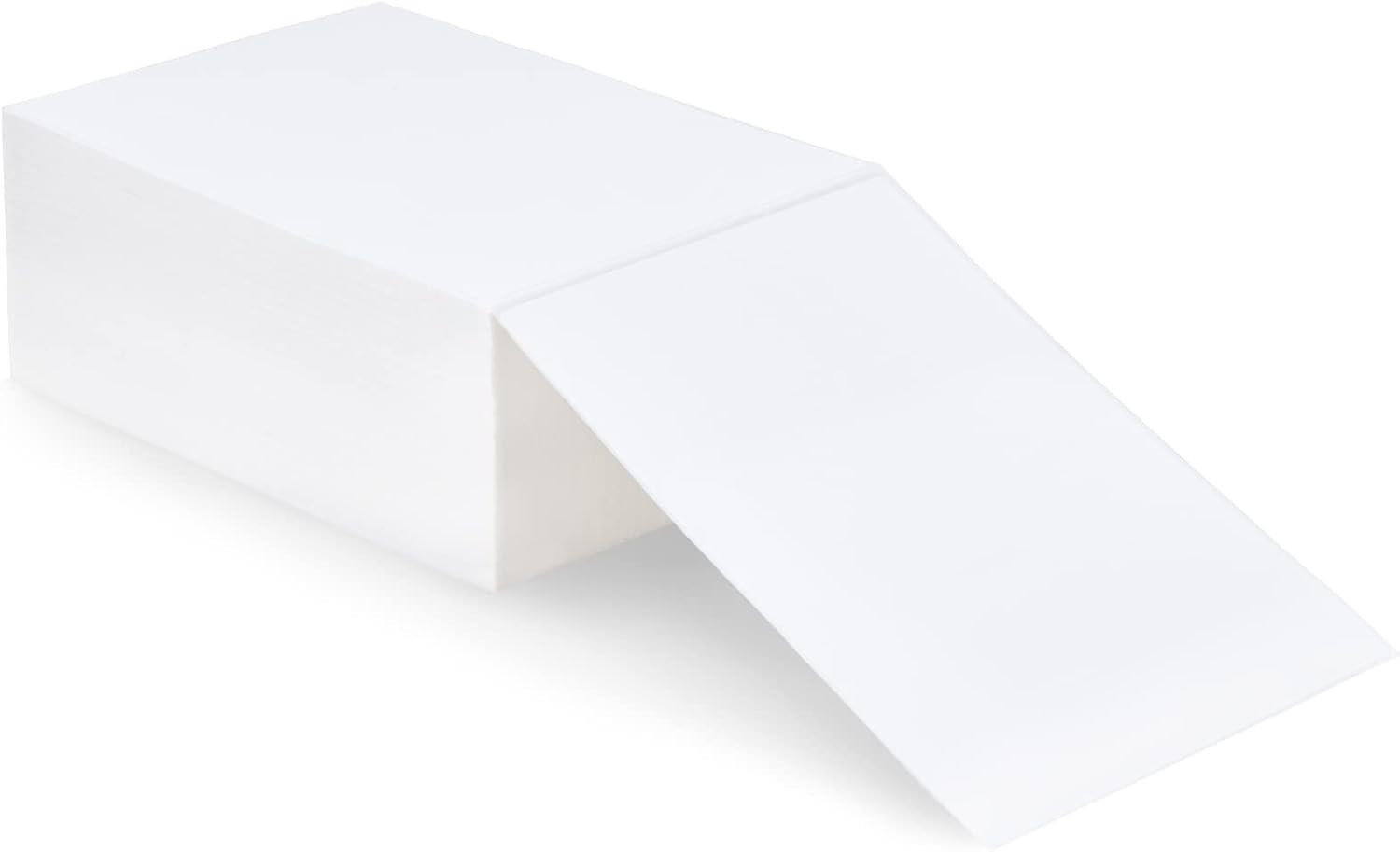 Dual Stack 1000 Count 4×6 Thermal Labels – Easy Separation & Strong Adhesive