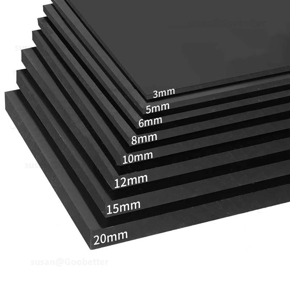 Polypropylene Plastic Sheet 3mm – 20mm Black PP Sheet Model Making, Art & Crafts