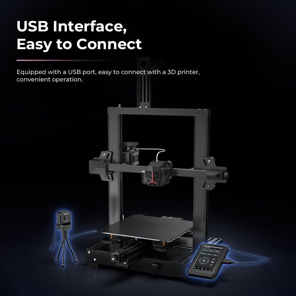 Creality Nebula Camera 1080p HD Video Night Vision for Ender-3 V3 KE Nebula Pad