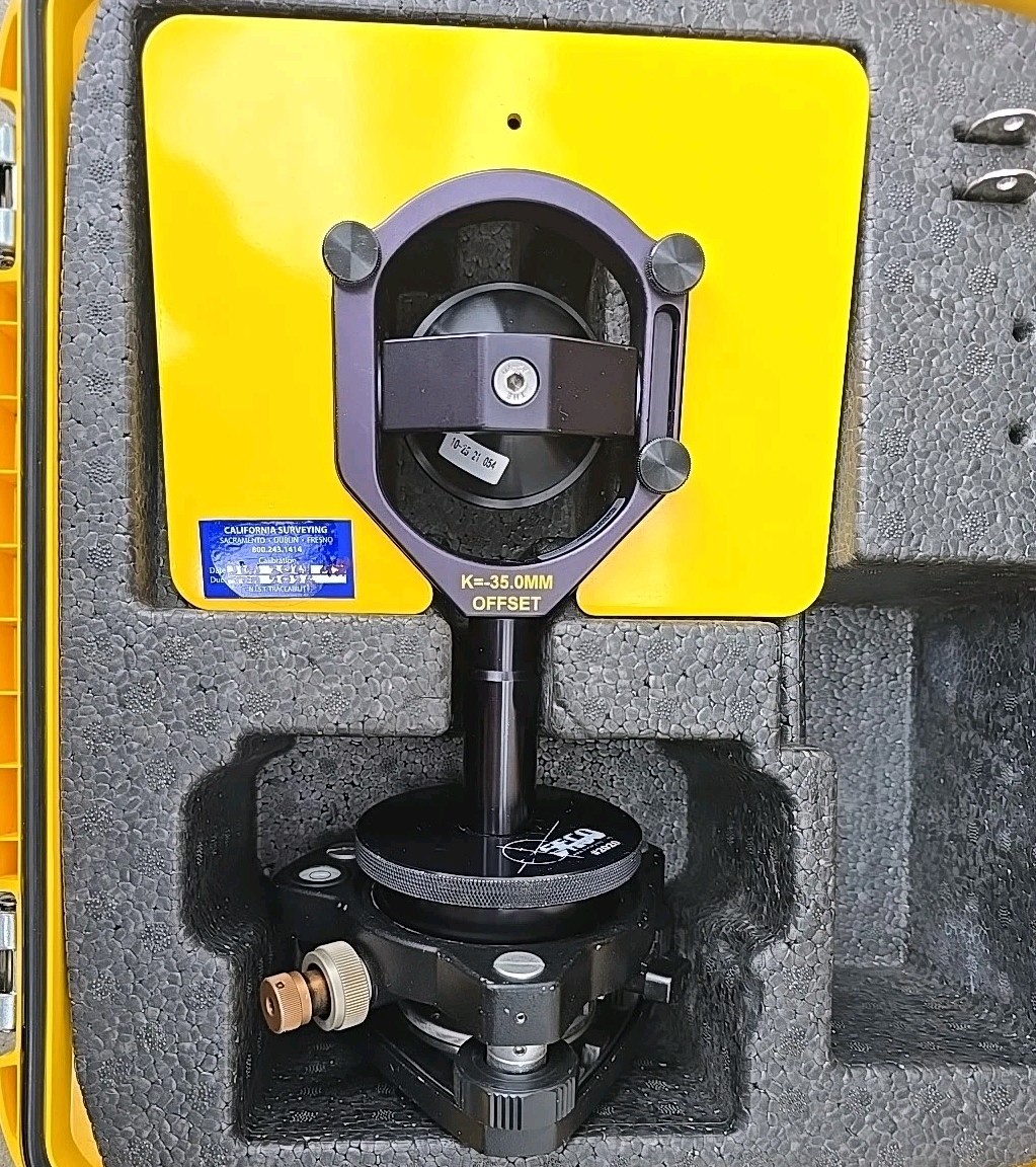 Traverse Kit Trimble V.3 K=-35.0MM OFF Set And Seco Base Clean Hard Case & Key