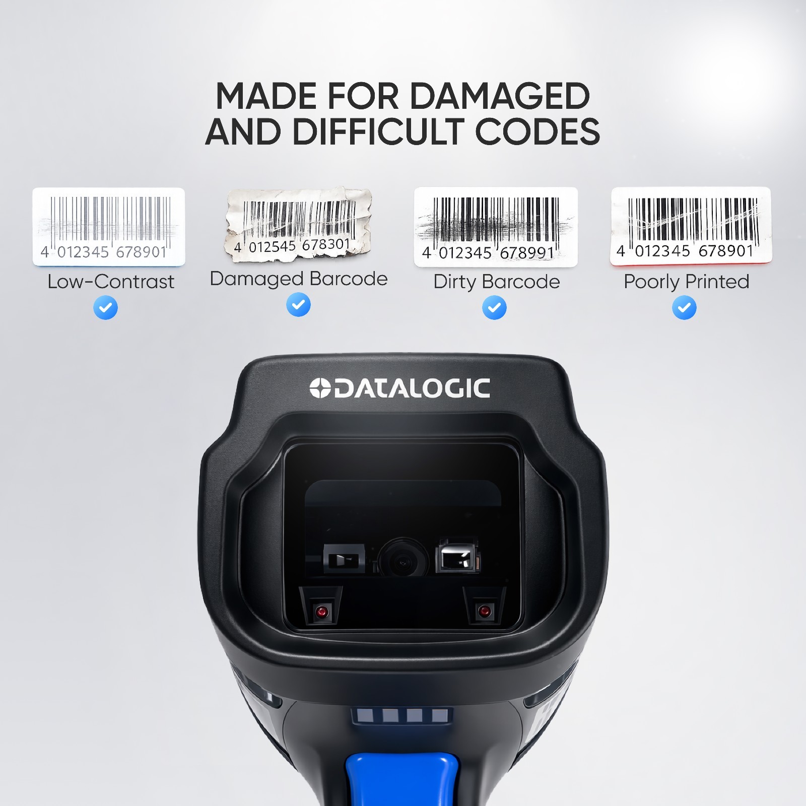 💙Datalogic POWERSCAN PM9501💙Wireless Barcode Scanner Retail POS Industrial