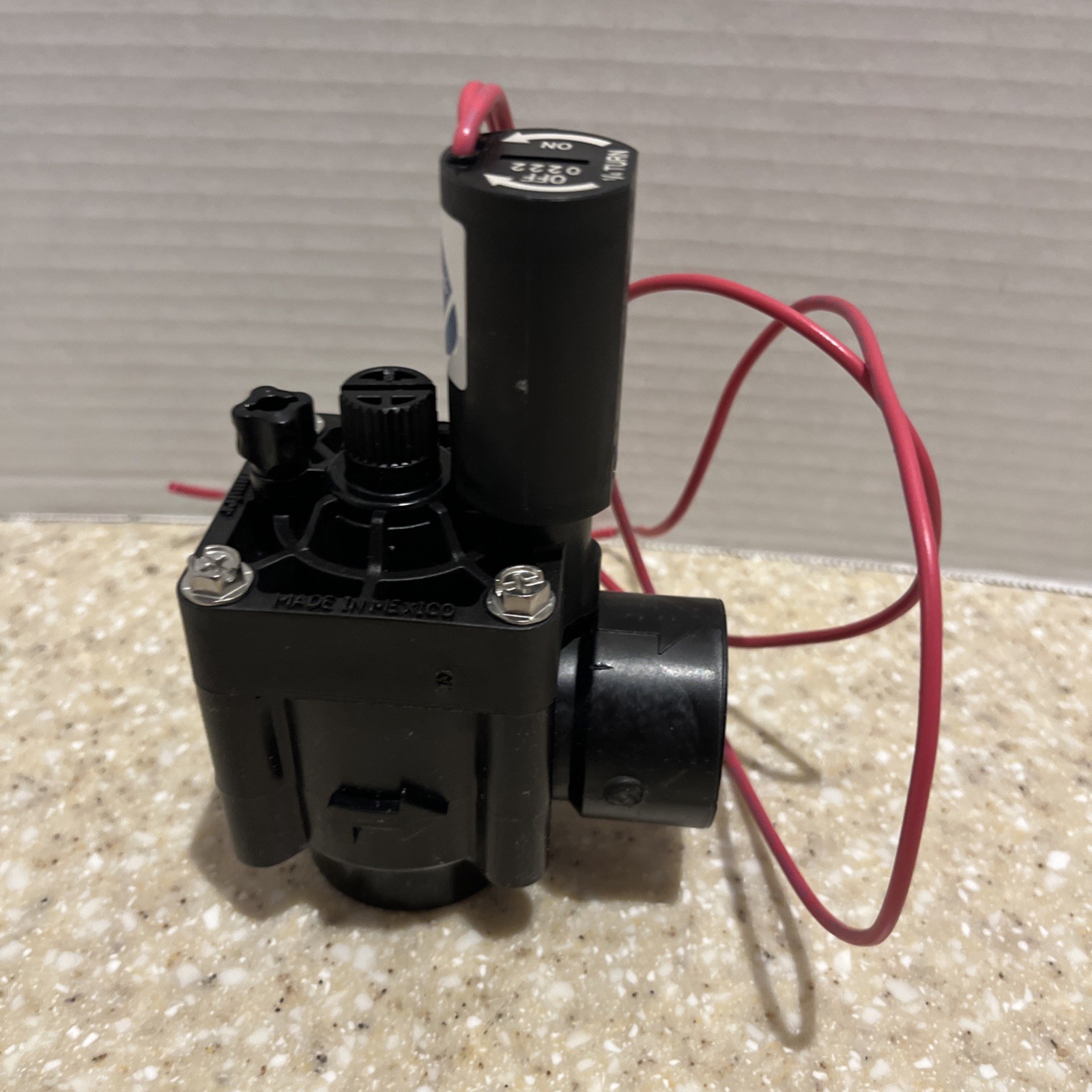Hunter PGV101JTGS 1″ Jar-Top PGV Angle Valve w/ Slip Inlet/Outlet Flow Control