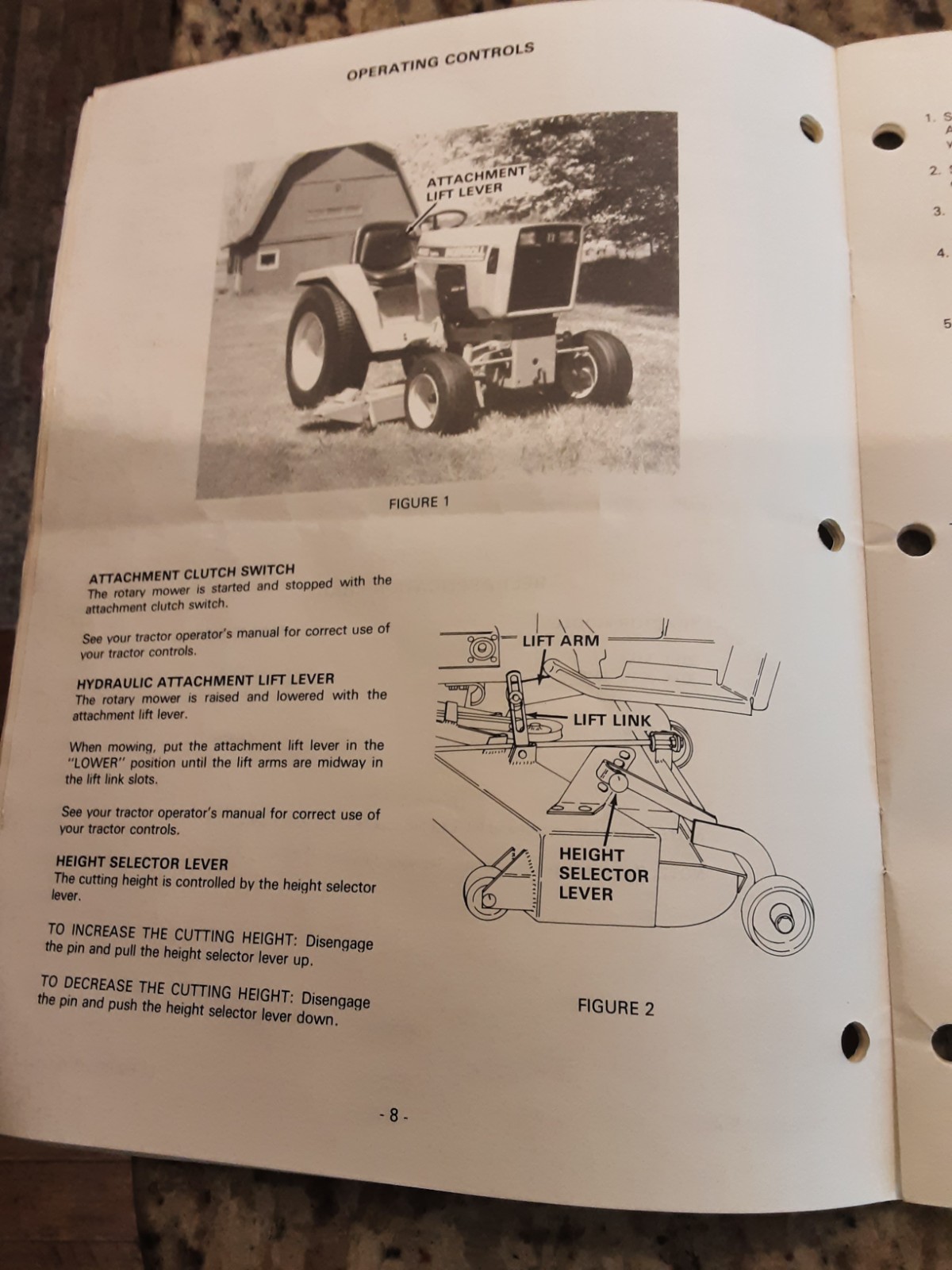 ingersoll rotary mowers operator manual rm38,rm44,rm48.