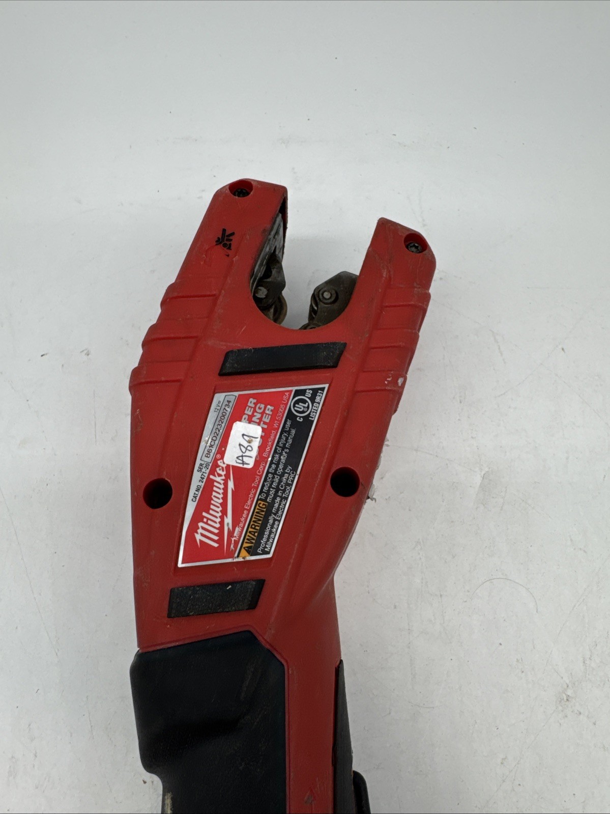 Milwaukee 2471-20 M12 Cordless Copper Tubing Cutter A89c
