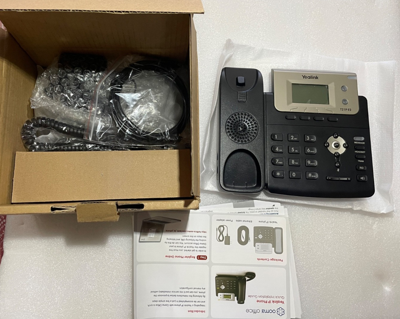 Yeahlink Model SIP-T21P E2 Enterprise IP Desk Phone Office Business Multi-lines