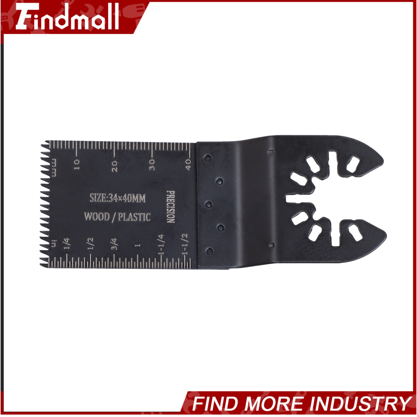 Findmall 32 Pcs Universal Oscillating Saw Blades Kit Bi-Metal Multi Tool Blades