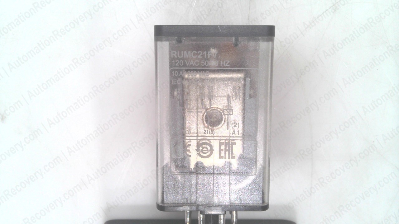 SCHNEIDER ELECTRIC RUMC21F7 BOX OF 8 HARMONY UNIVERSAL PLUG-IN RELAY, NE #350512