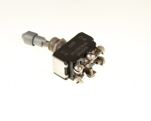 MS25126-3 Eaton Cutler-Hammer Toggle Switch Locking Lever DPDT 8858K5