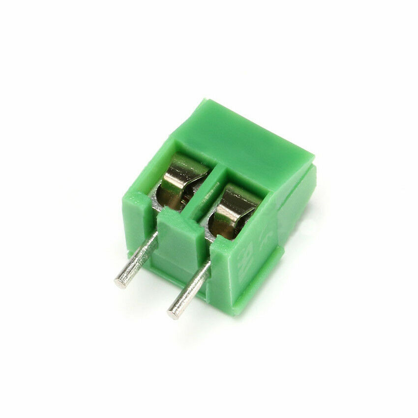 3.5mm Pitch 2 3 Pin PCB Mount Terminal Block Screw Connectors Pack of 10 50 100