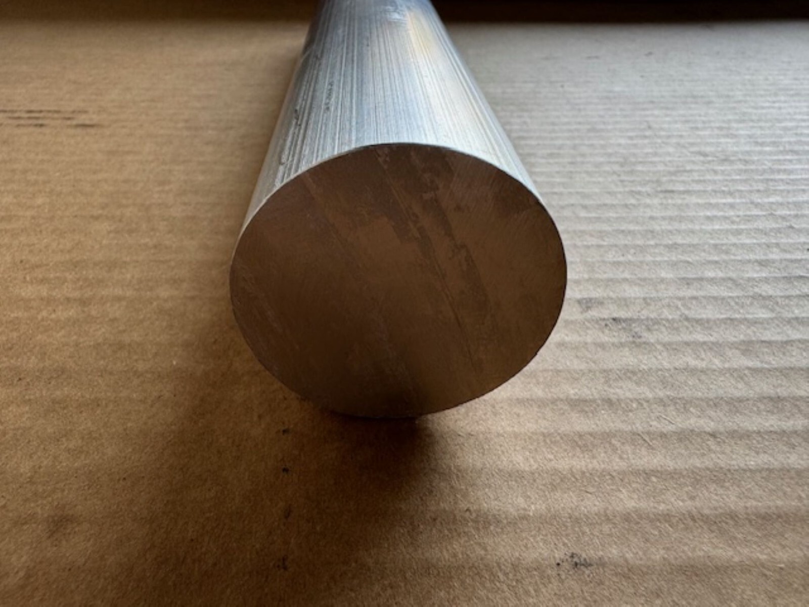 2″ Diameter Aluminum 6061 Round Rod x 5″ Long, Solid Extruded Bar