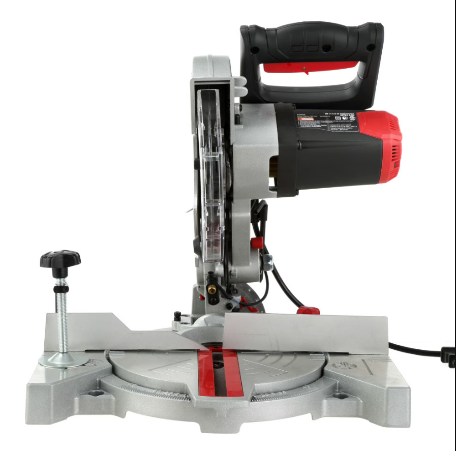 Hyper Tough 9 Amp 7-1/4 inch Corded Compound Miter Saw with Laser Guide, New