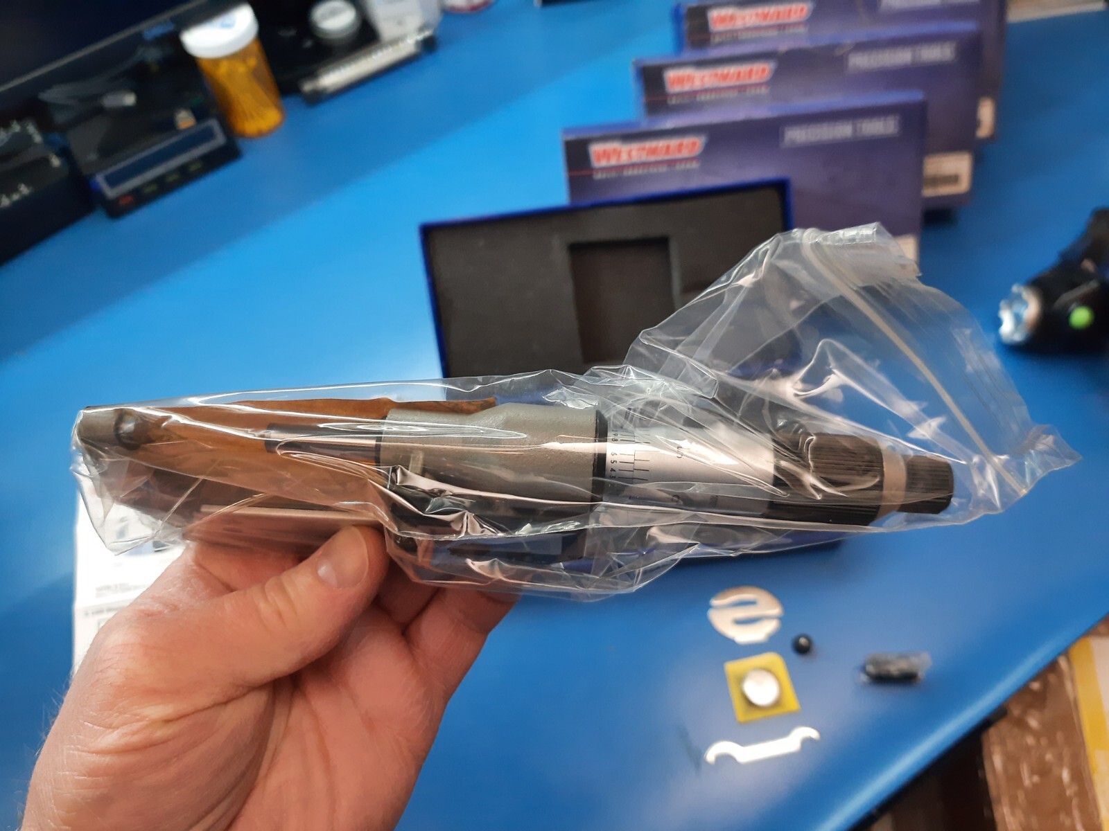 Grainger Westward Digital Outside Micrometer 1-2″ .00005″ IP54 Ratcheting NEW