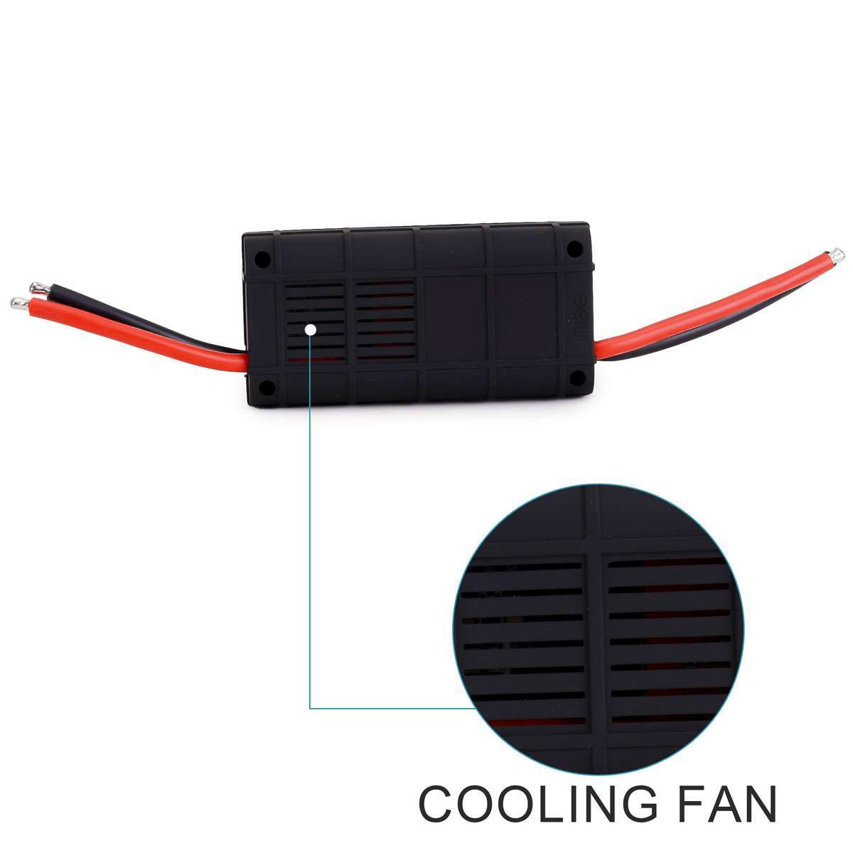 200A LCD Digital Watt Meter DC Volt Amp Monitor Analyser For RC Battery Solar
